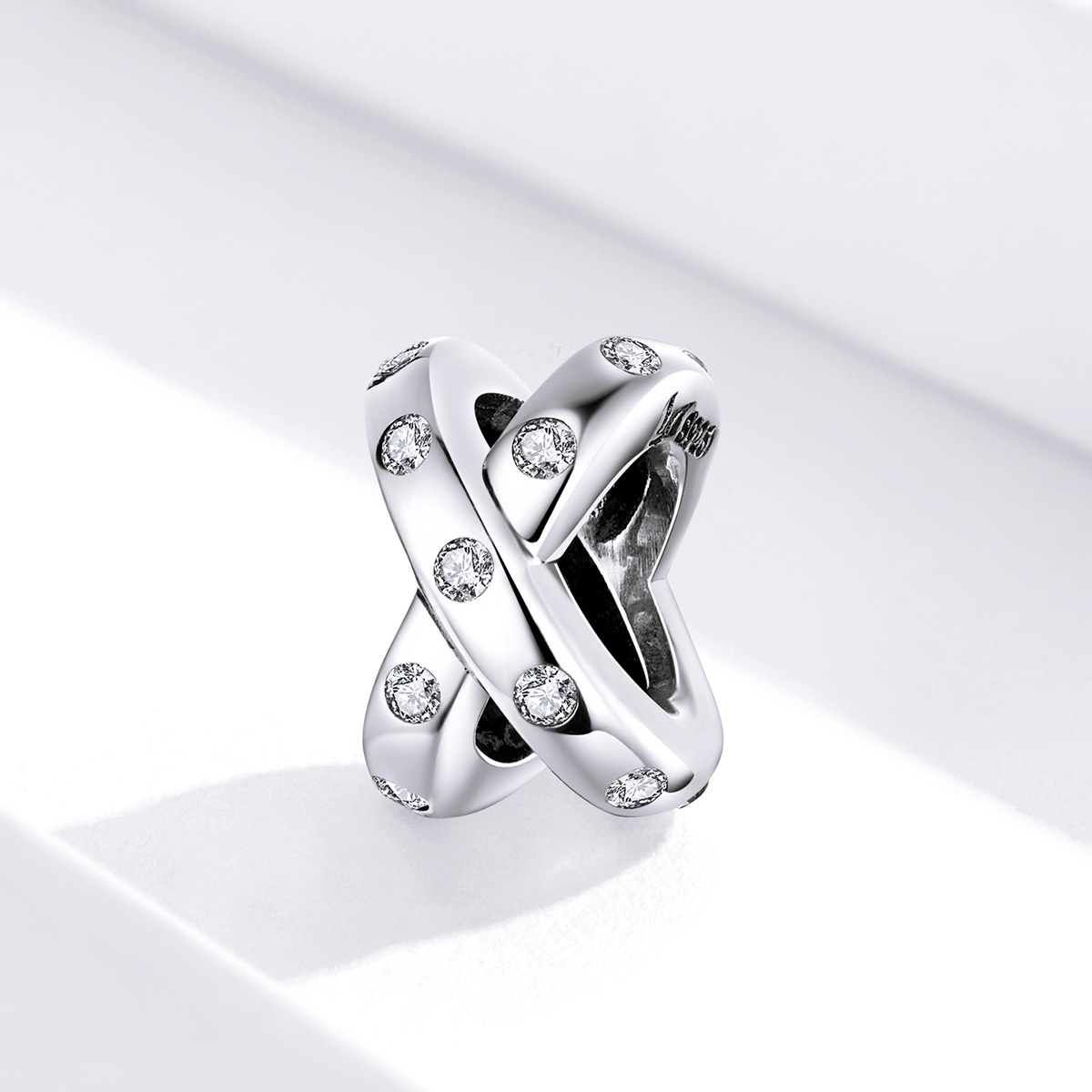 Pandora Style Eenvoudige geometrie Bedel - SCC1515