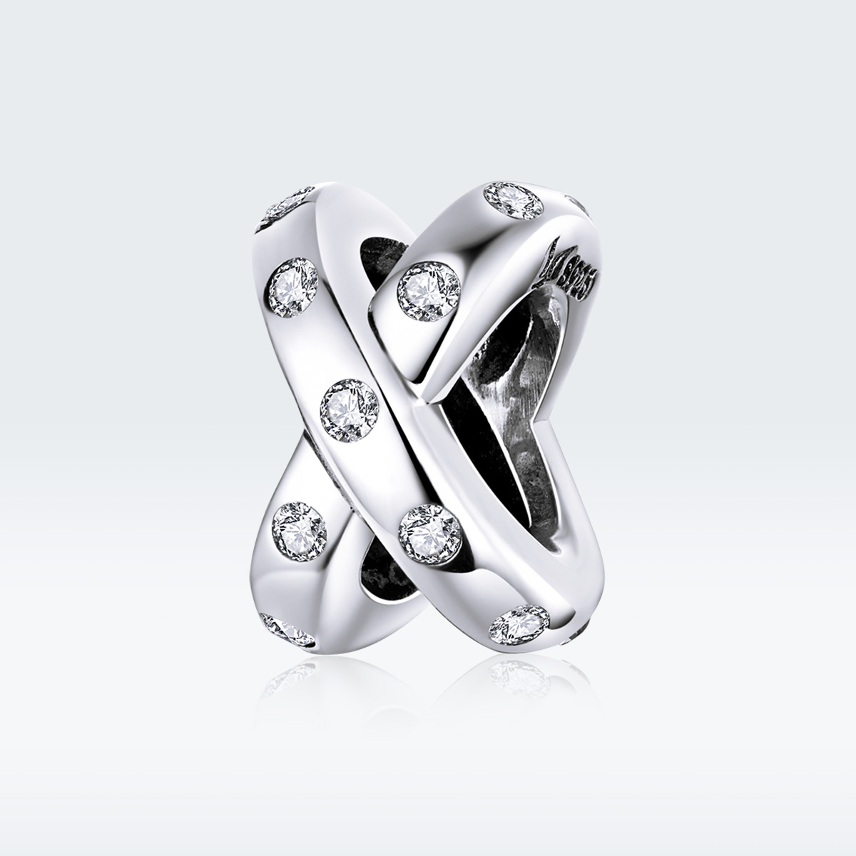 Pandora Style Eenvoudige geometrie Bedel - SCC1515