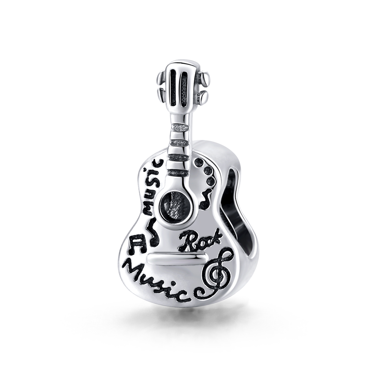 Pandora Style Eenvoudige Gitaar Bedel - SCC1708