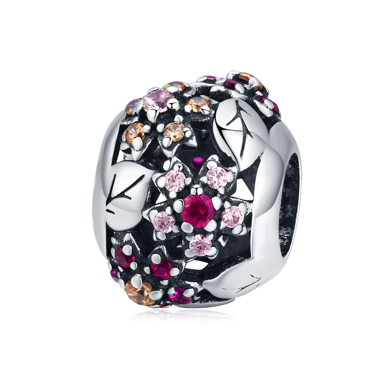 Pandora Style Elegante Kersenbloesem Bedel - SCC1446