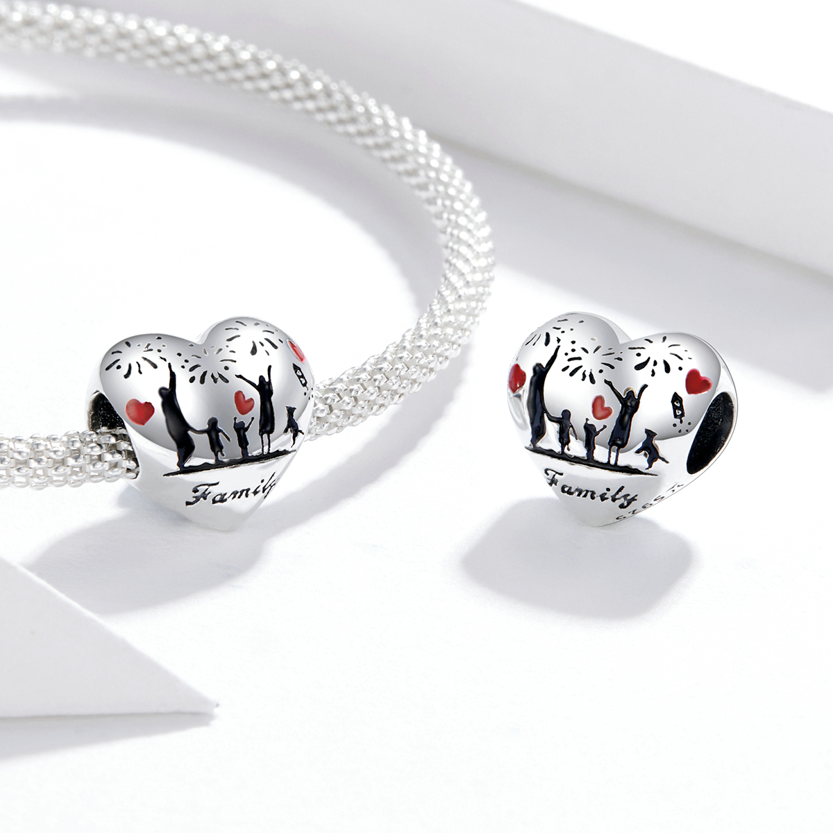 Pandora Style Familie liefde Bedel - SCC1634