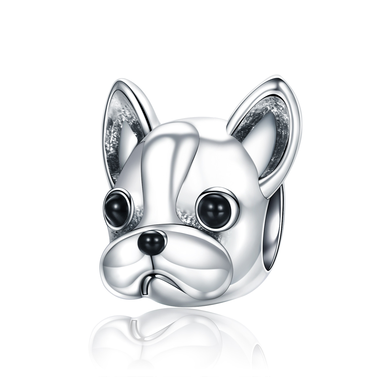 Pandora Style Franse bulldog Bedel - SCC315