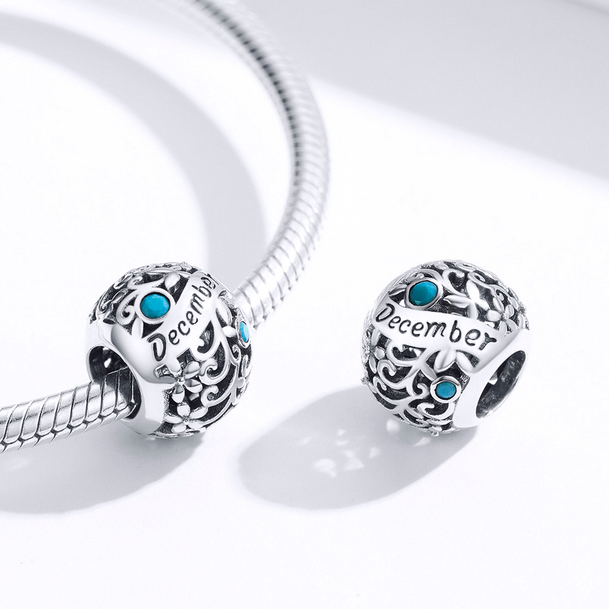 Pandora Style Geboortesteen december Bedel - SCC1385-12