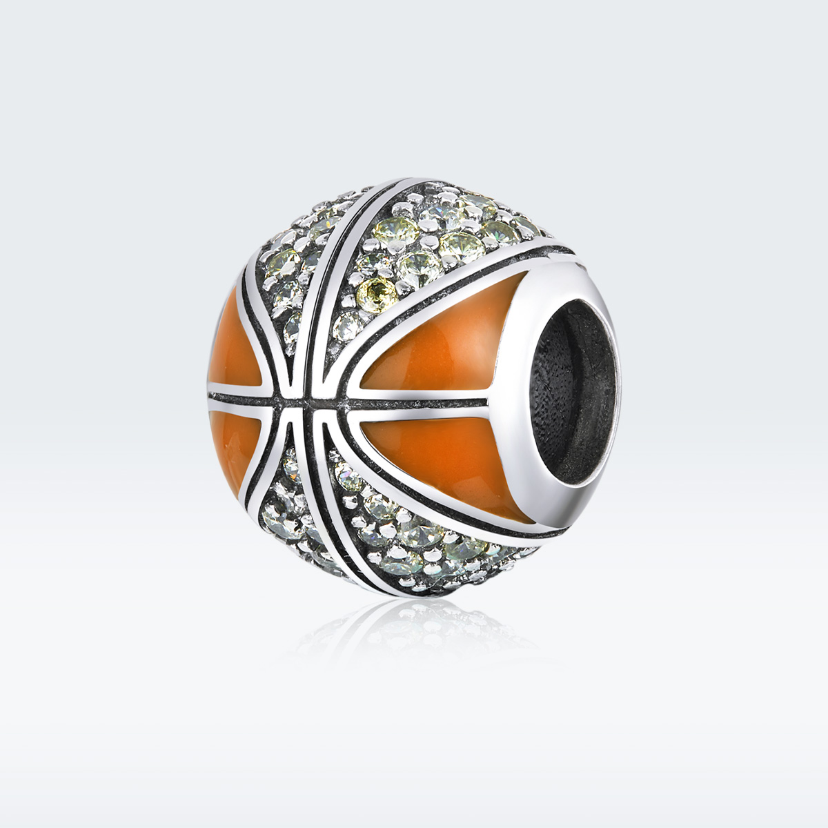 Pandora Style Geest van basketbal Bedel - SCC1506