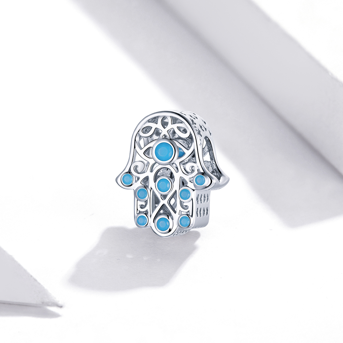 Pandora Style Gelukshandje Bedel - SCC1757