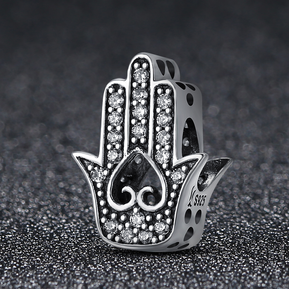 Pandora Style Hamsa Bedel - SCC225