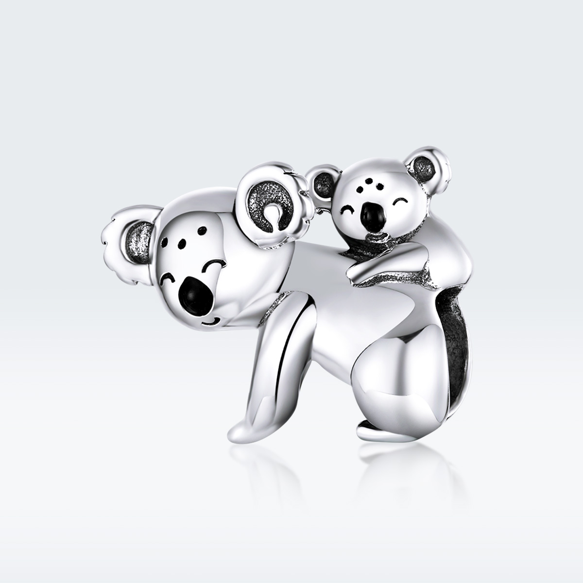 Pandora Style Koala met kind Bedel - BSC260