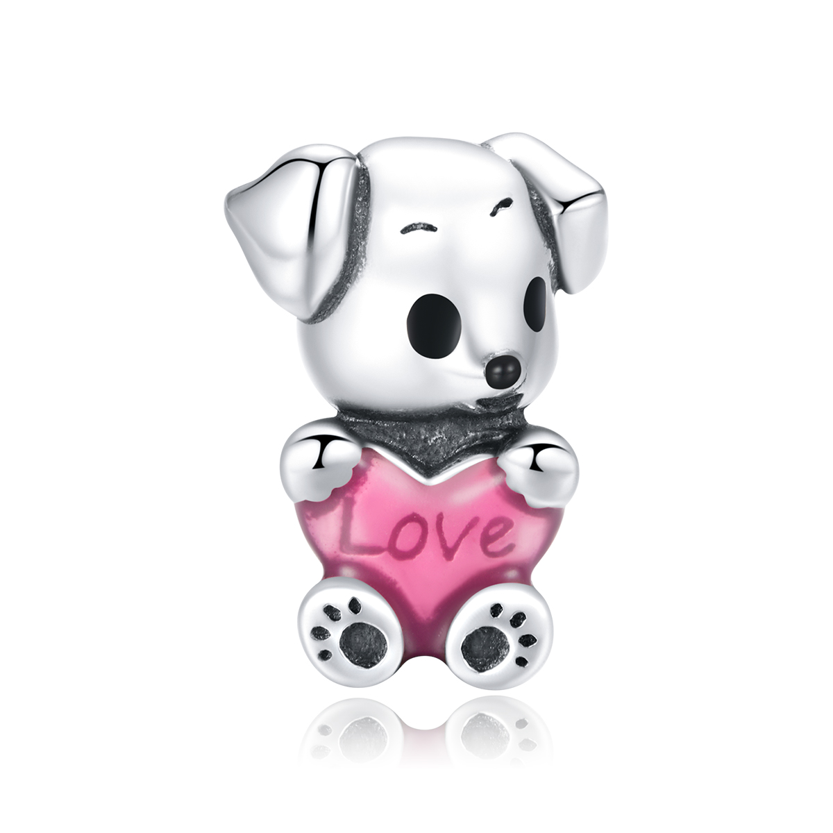 Pandora Style Leuk Puppy Bedel - SCC1677