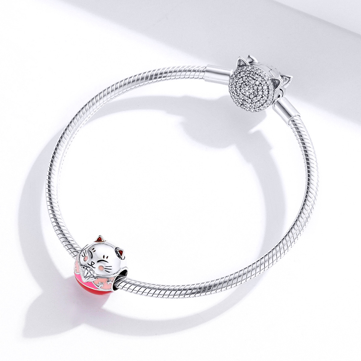 Pandora Style Maneki Neko Bedel - SCC1341