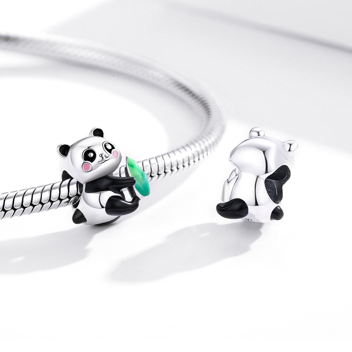 Pandora Style Mooie Panda Welp Bedel - SCC1832