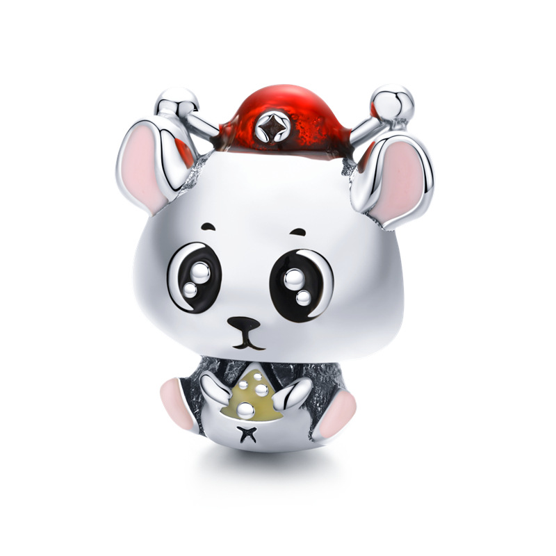 Pandora Style Muis Baby Bedel - BSC113