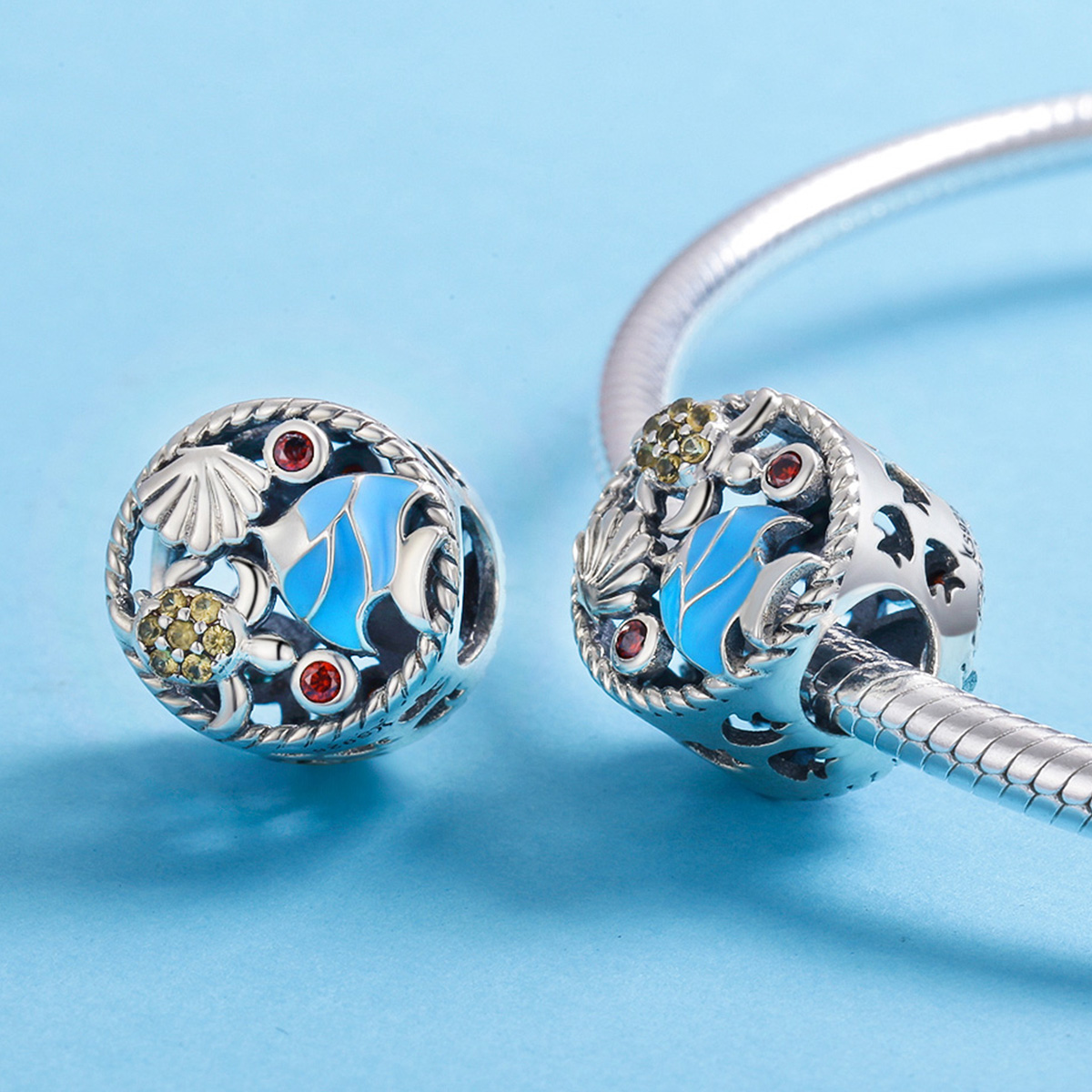 Pandora Style Onderwaterwereld Bedel - SCC683