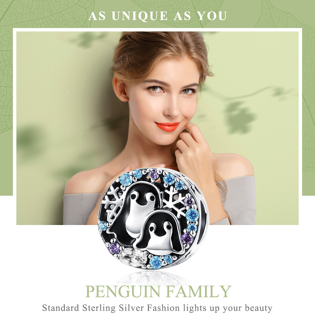 Pandora Style Pinguïnhuis Bedel - SCC992