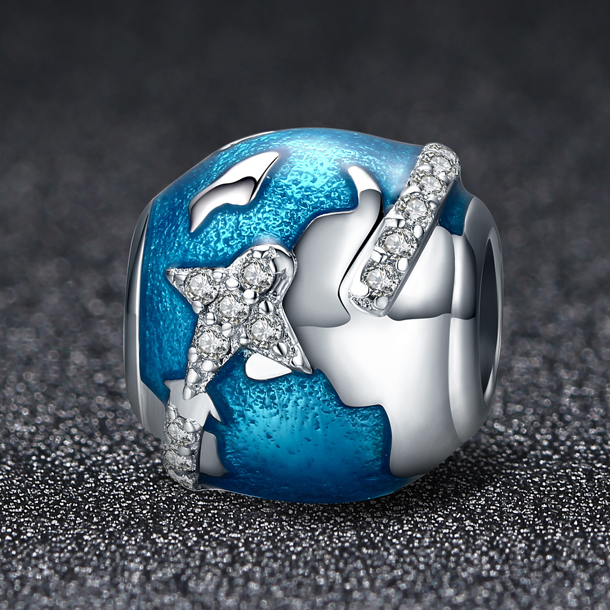 Pandora Style Reis de wereld rond Bedel - SCC183