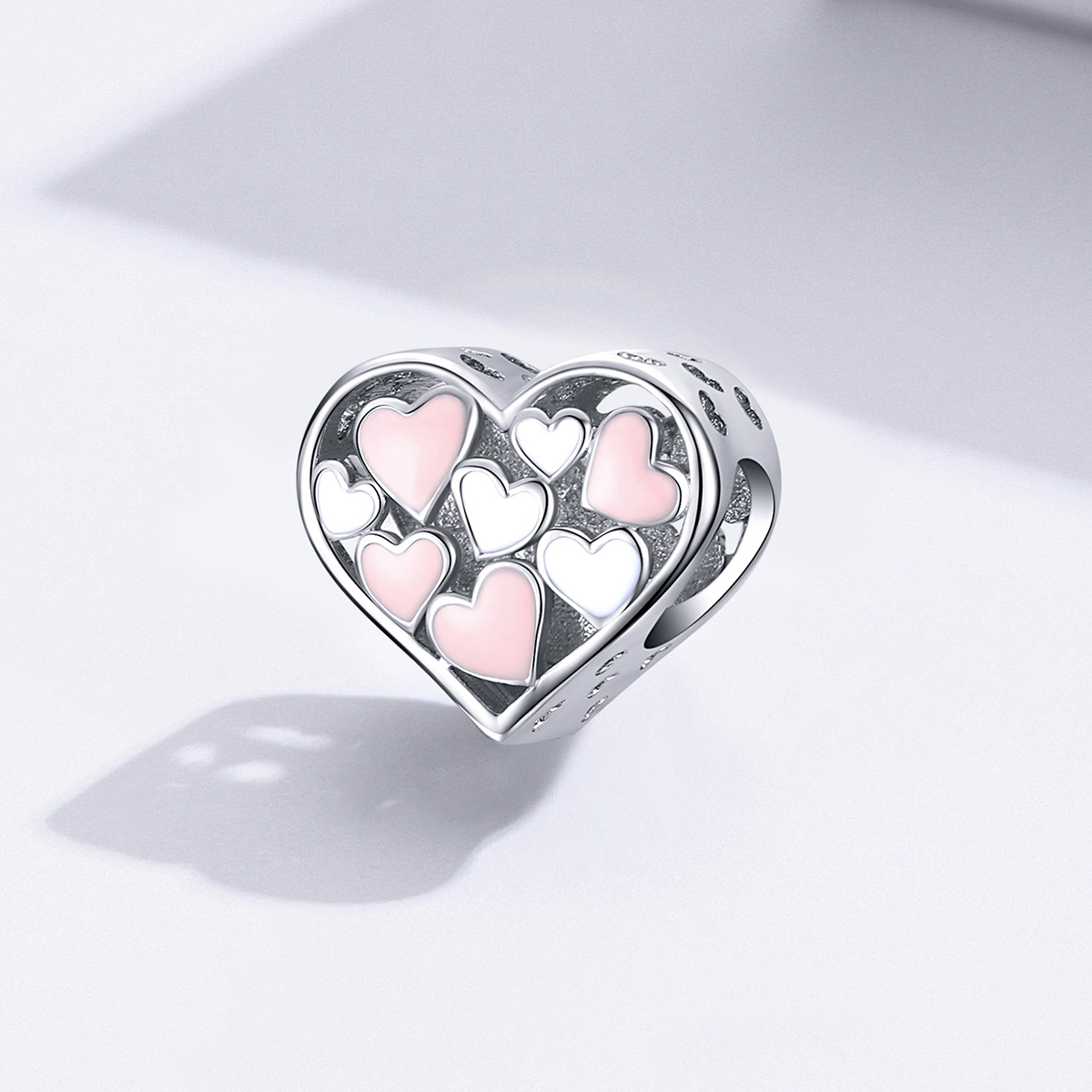 Pandora Style Romantiek Hart Bedel - SCC1423