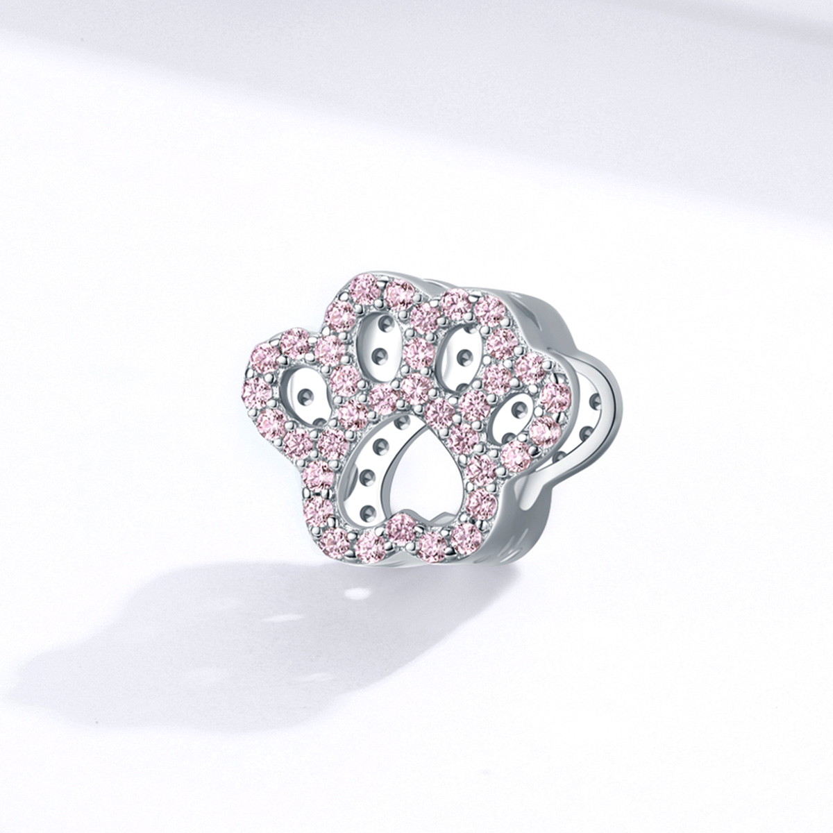 Pandora Style roze poot Bedel - BSC164