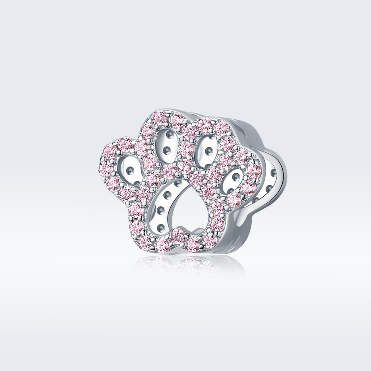 Pandora Style roze poot Bedel - BSC164