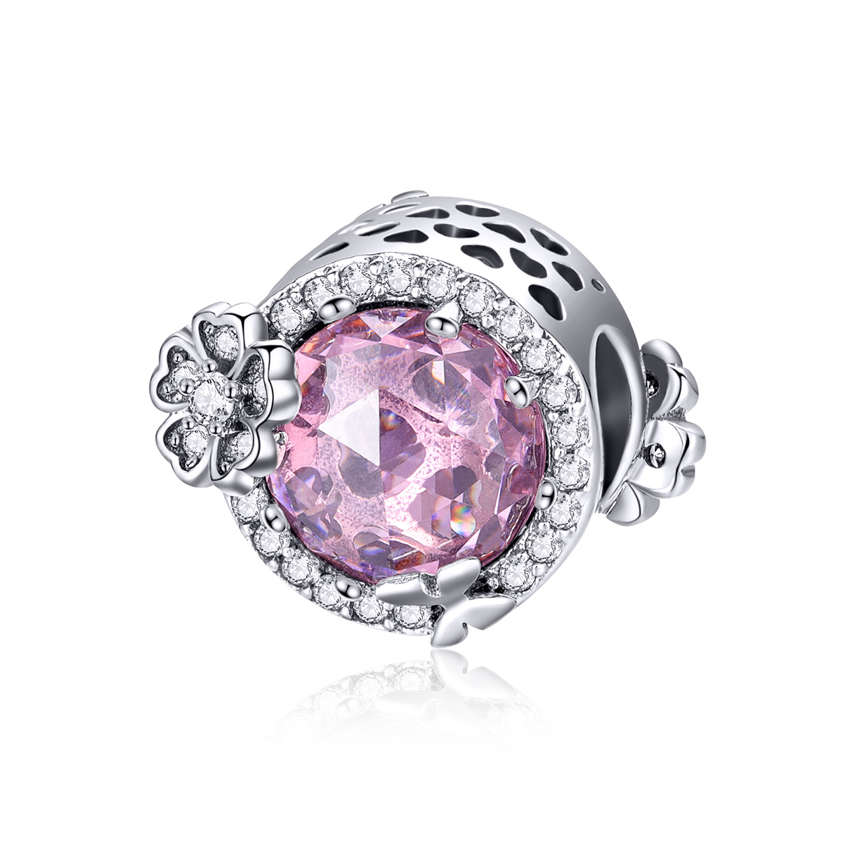 Pandora Style Roze Smaak Bedel - SCC904