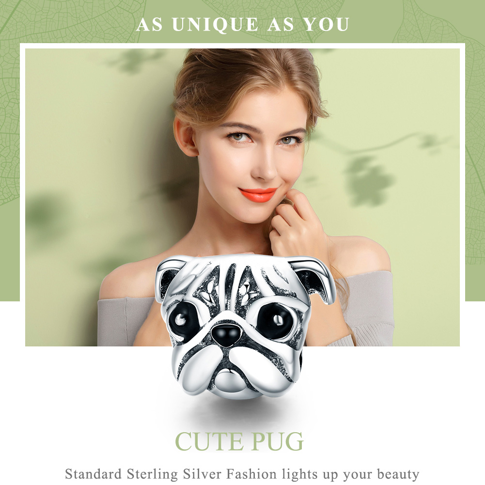 Pandora Style Shar-Pei-hond Bedel - SCC834