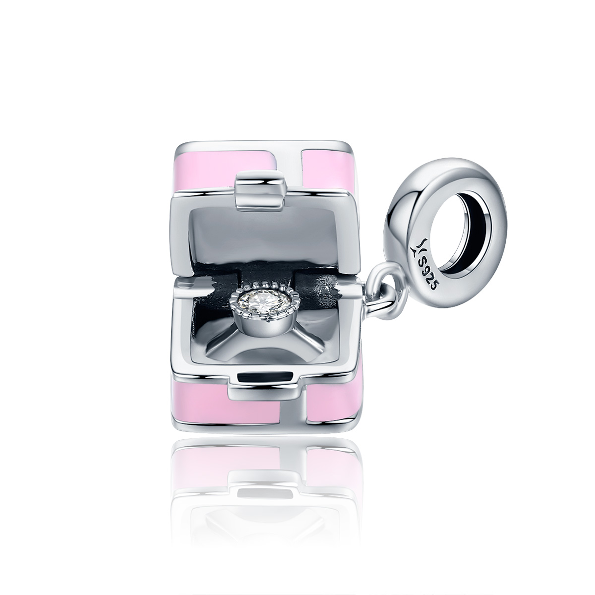 Pandora Style Trouwring Bedel - SCC549