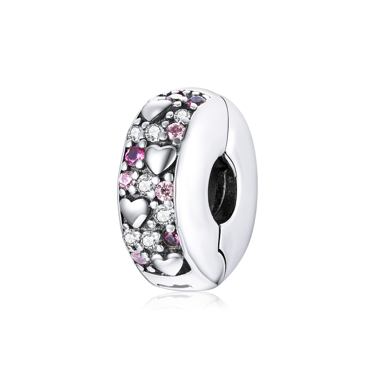 Pandora Style stralende liefde Clip Bedel - SCC1745