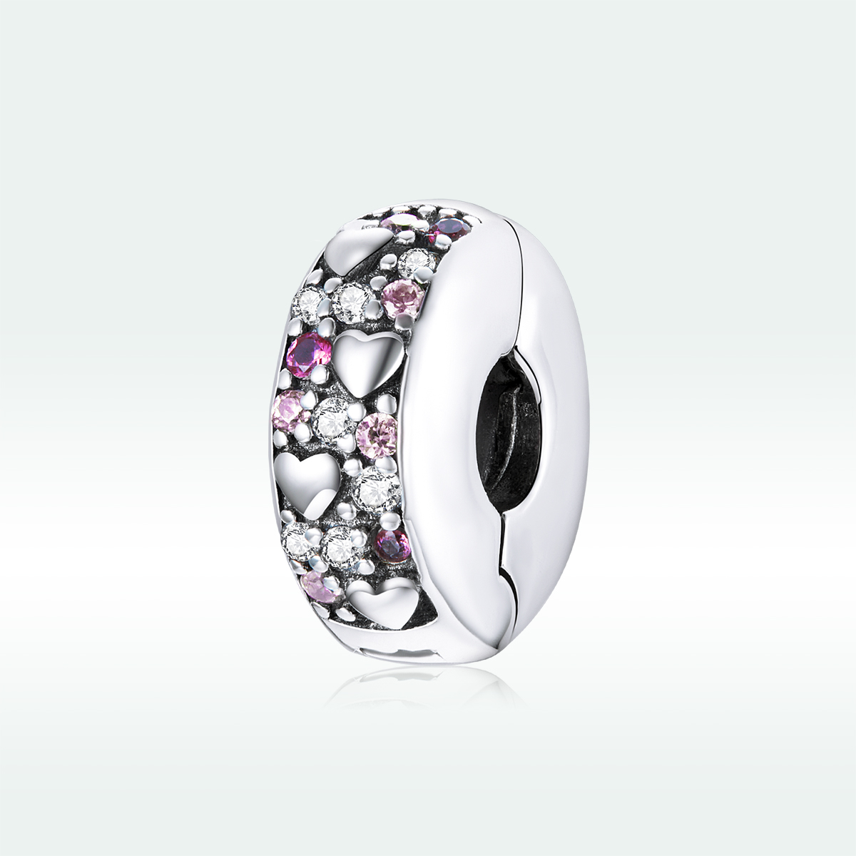 Pandora Style stralende liefde Clip Bedel - SCC1745