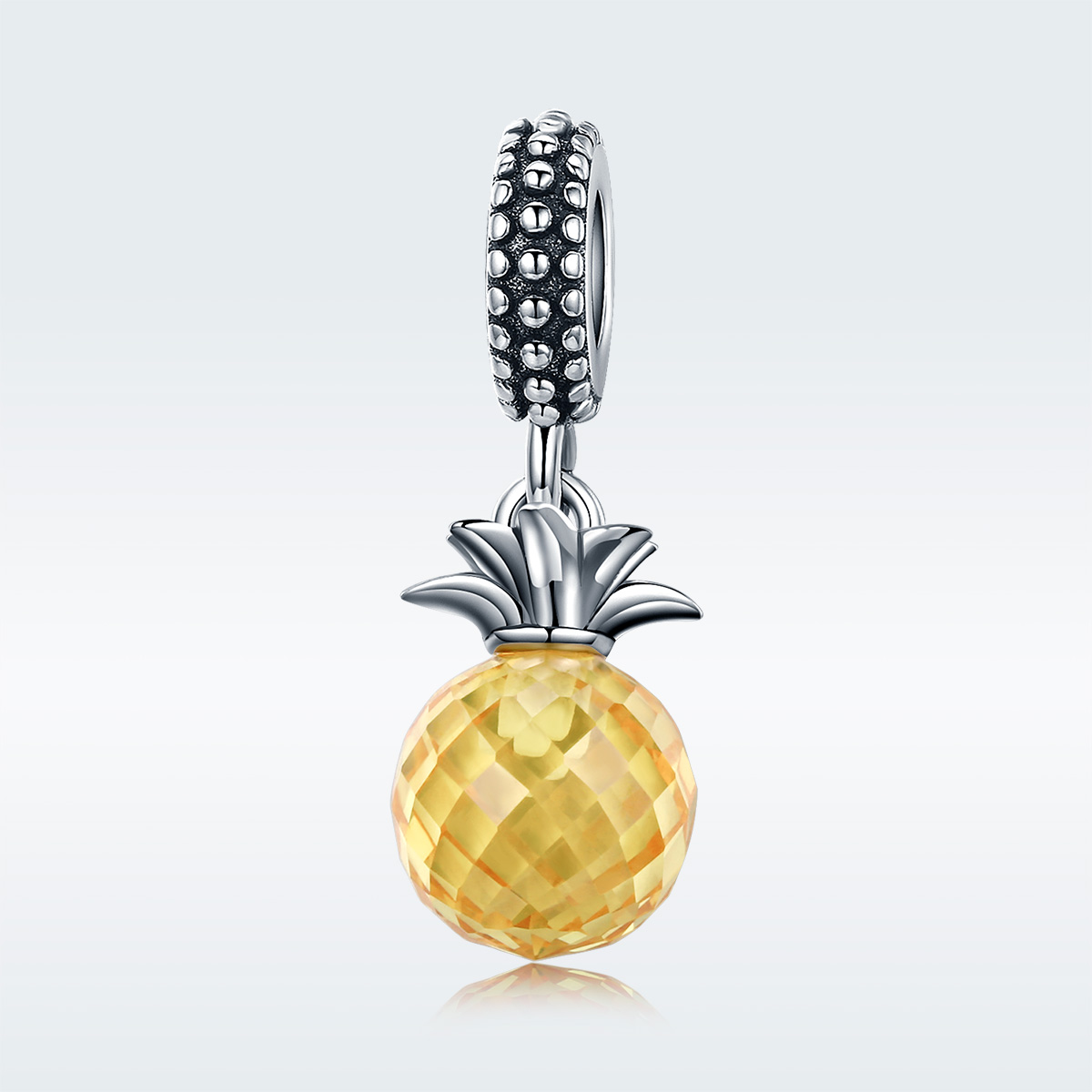 Pandora Style Ananas Hangende Bedel - SCC150