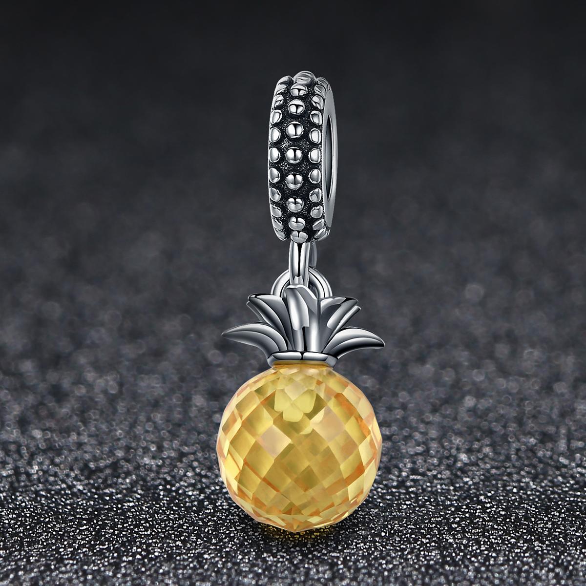 Pandora Style Ananas Hangende Bedel - SCC150