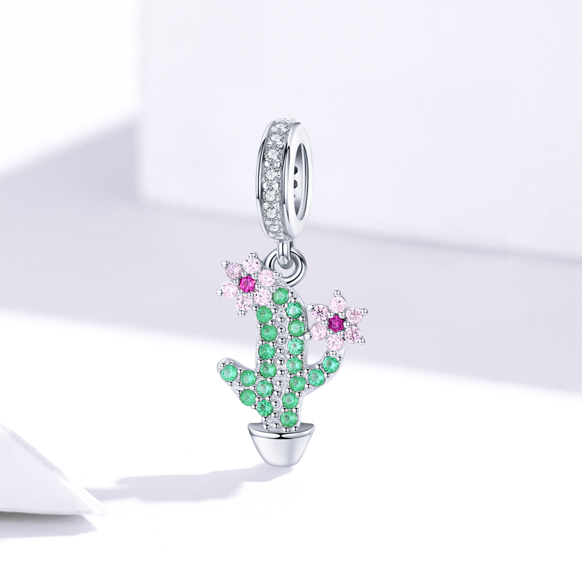 Pandora Style Cactus Hangende Bedel - BSC121