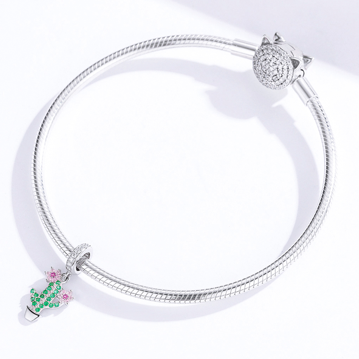 Pandora Style Cactus Hangende Bedel - BSC121