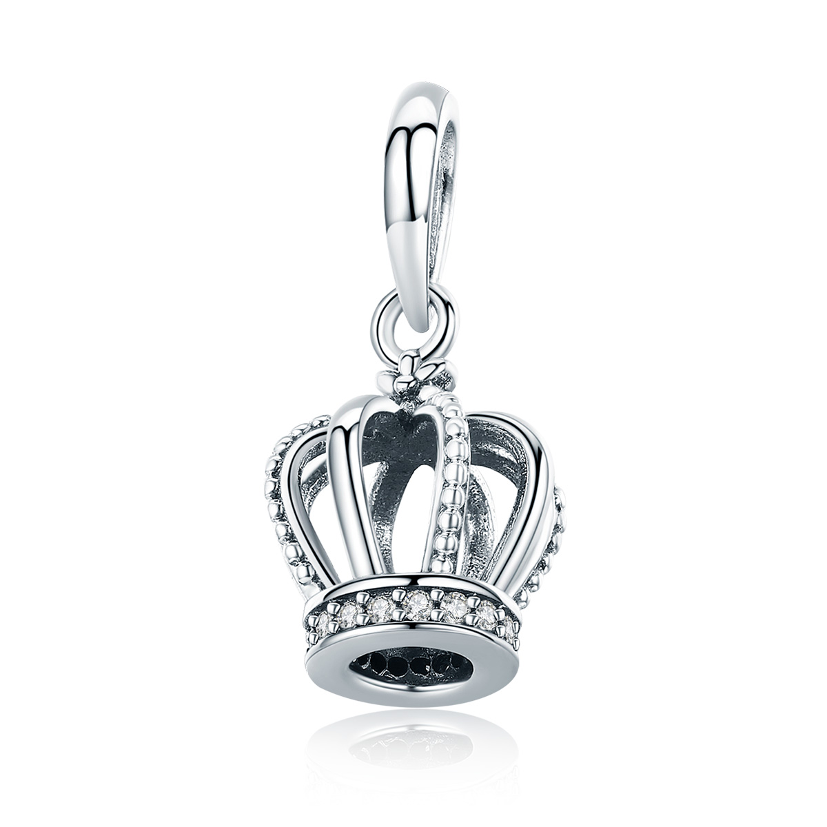 Pandora Style Elegante kroon Hangende Bedel - SCC781