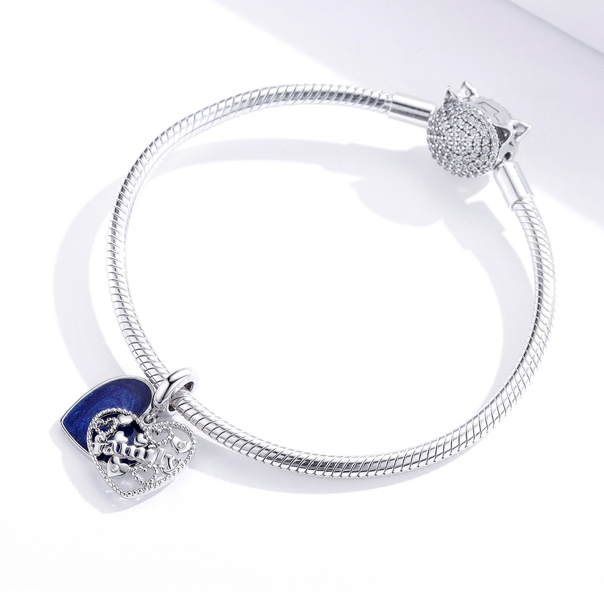 Pandora Style Familiebrieven Hangende Bedel - BSC293