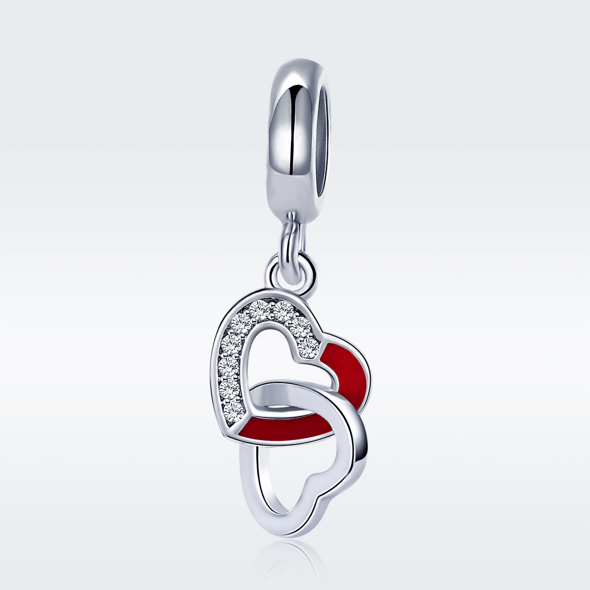 Pandora Style Hart tot hart Hangende Bedel - SCC735