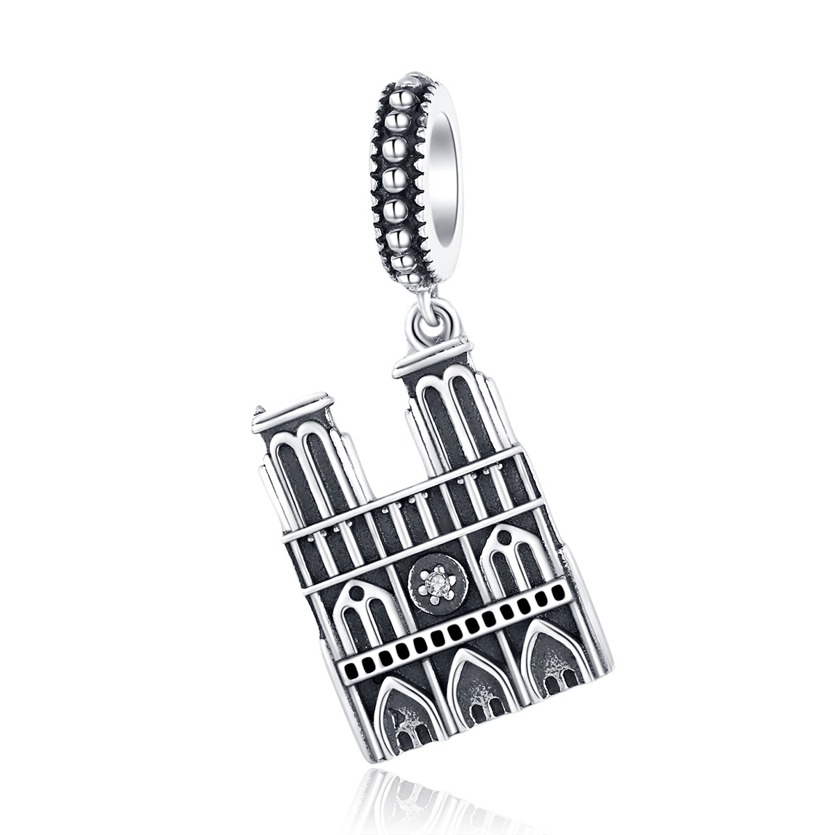 Pandora Style Motre Dame De Paris Hangende Bedel - SCC1328