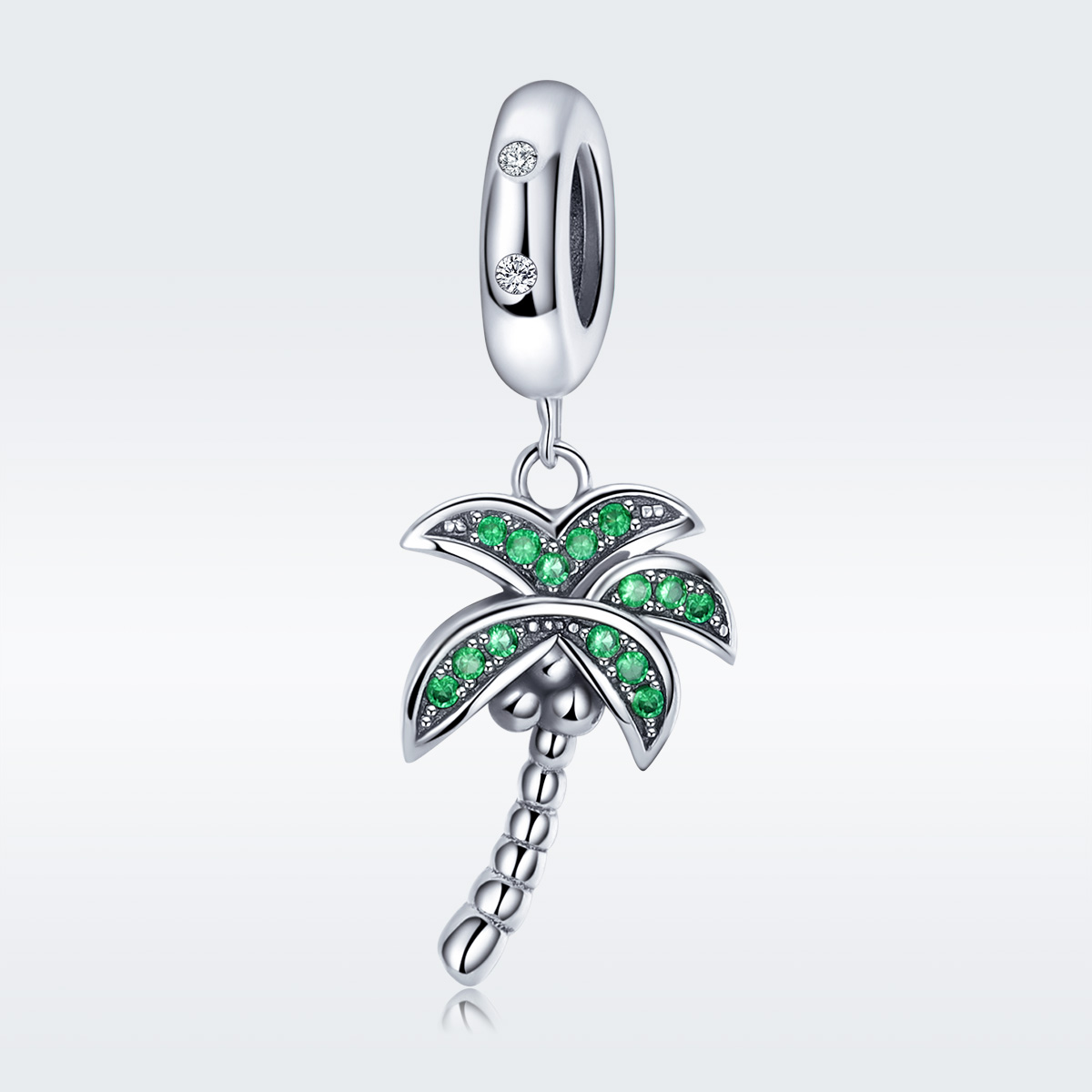 Pandora Style Palmboom Hangende Bedel - SCC697