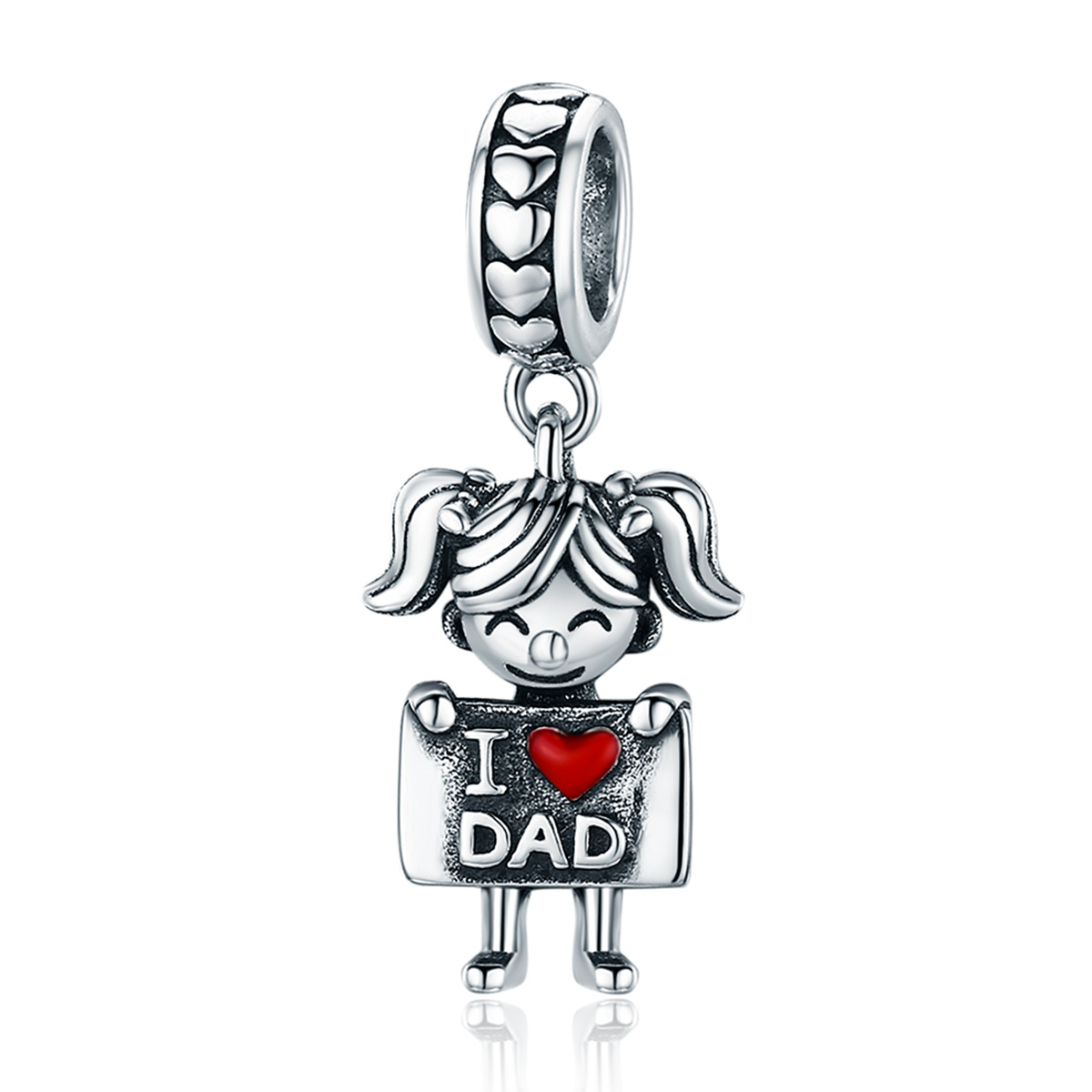 Pandora Style Papa's meisje Hangende Bedel - SCC690