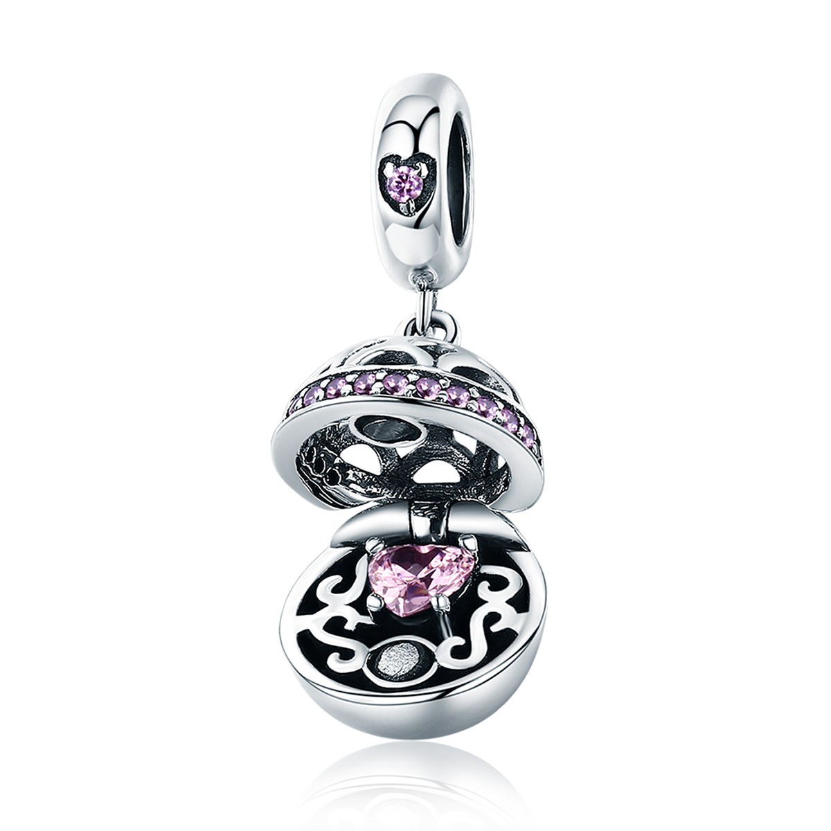 Pandora Style Verrassing van liefde Hangende Bedel - SCC689