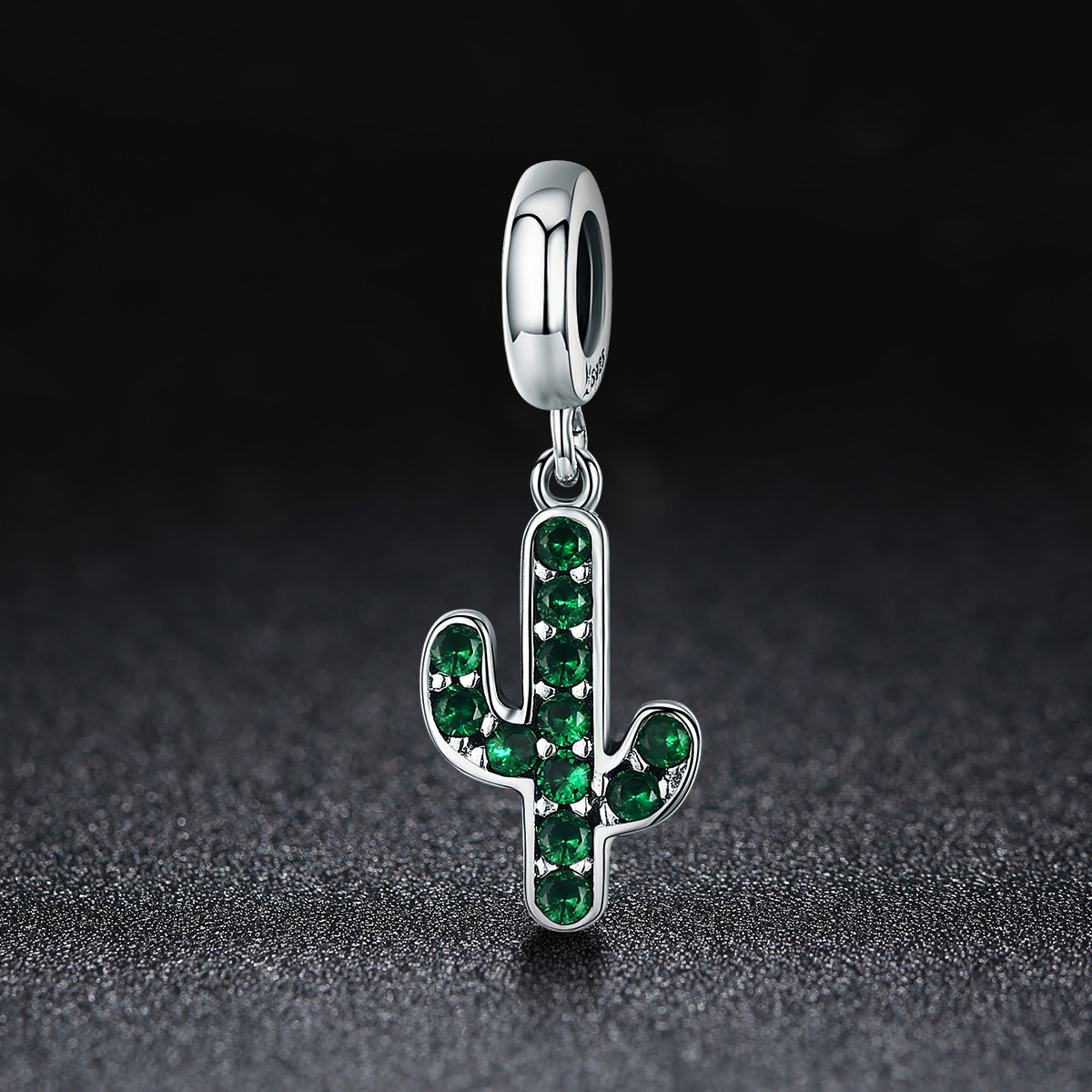 Pandora Style Verse Cactus Hangende Bedel - SCC515