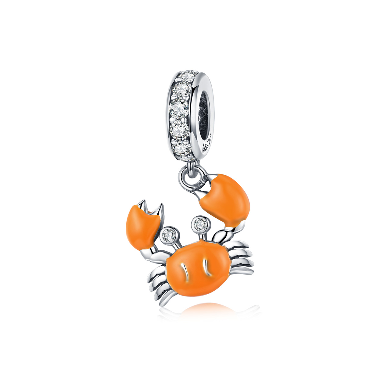 Pandora Style Zomerkrab Hangende Bedel - BSC076