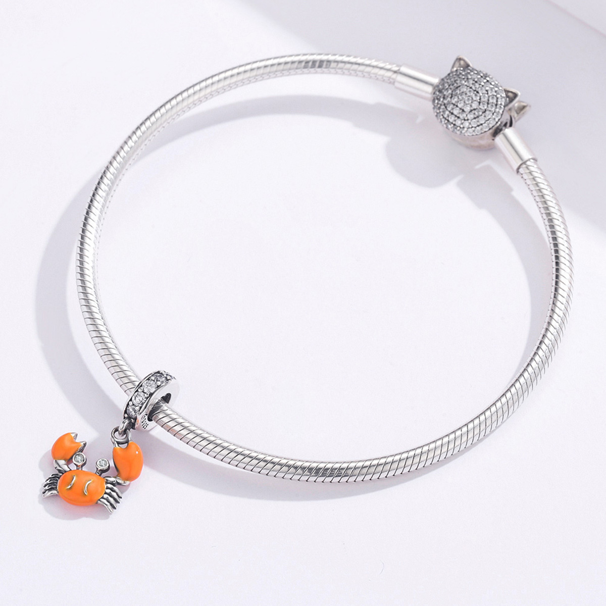 Pandora Style Zomerkrab Hangende Bedel - BSC076