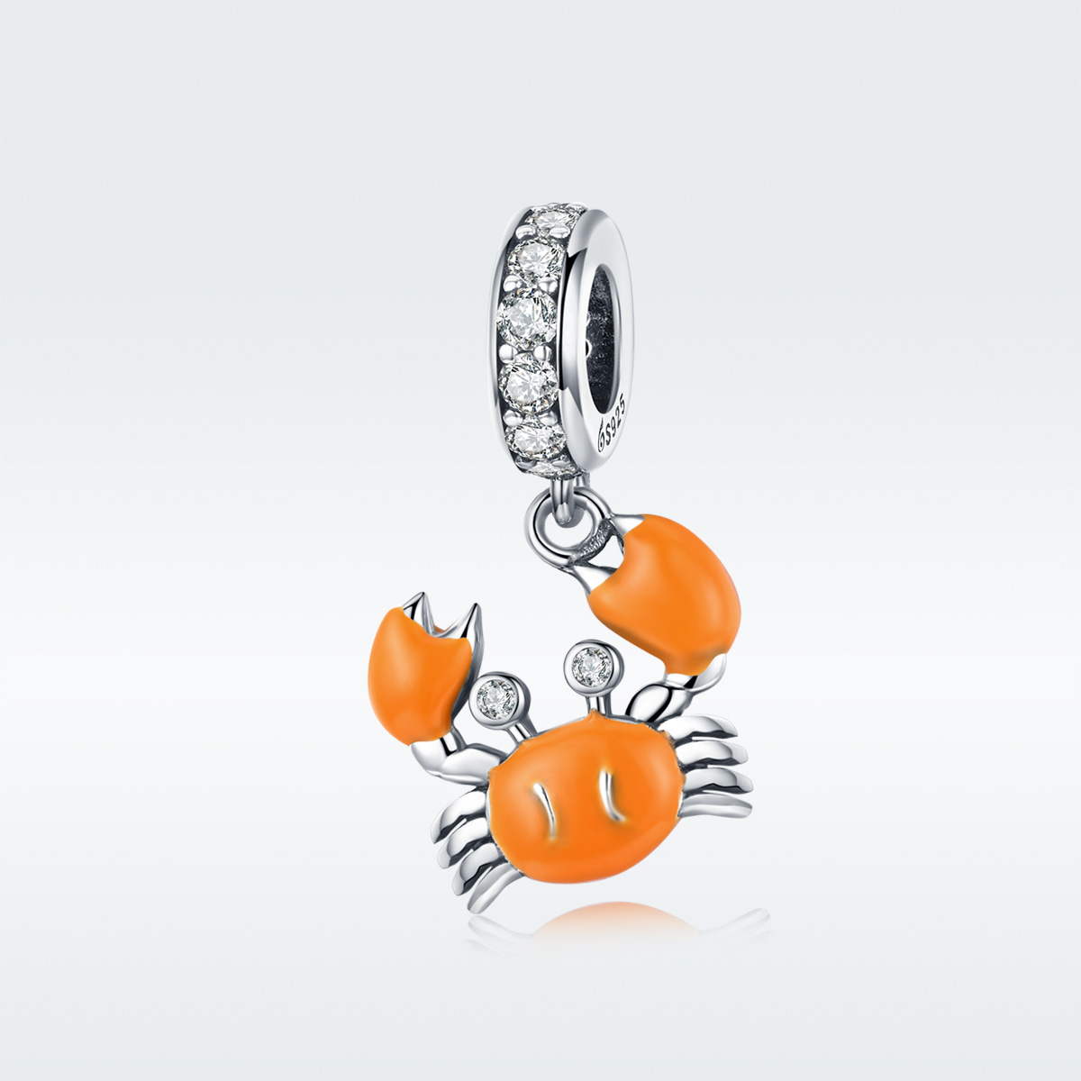 Pandora Style Zomerkrab Hangende Bedel - BSC076