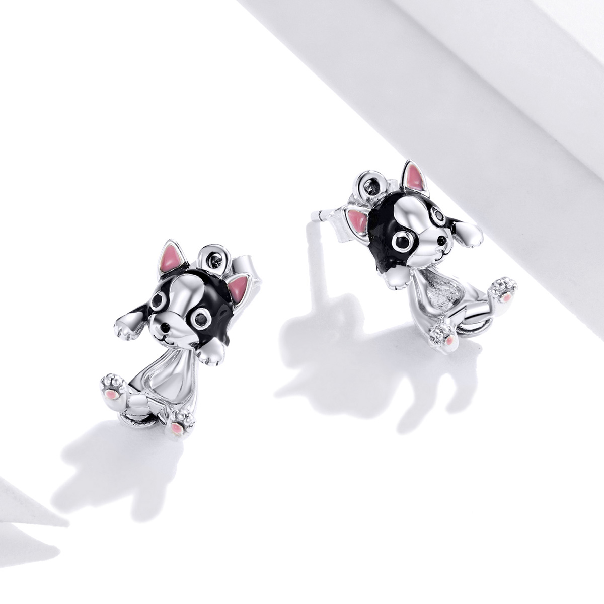 Pandora Style Hond Oorknopjes - SCE978