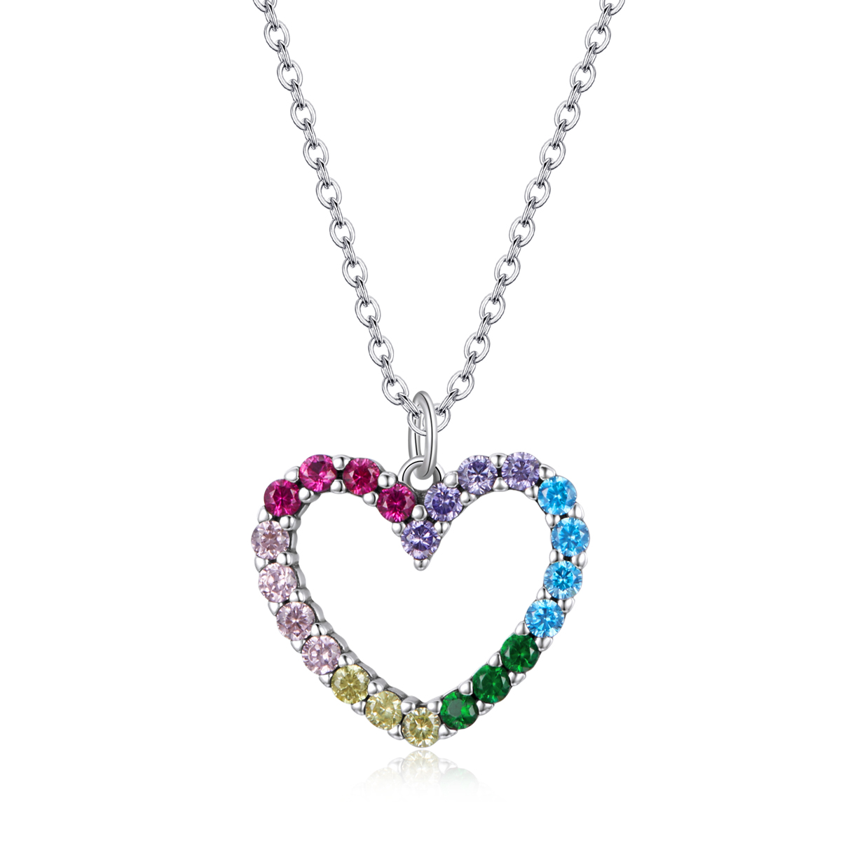 Pandora Style Liefde knuffels Chain Ketting - SCN449