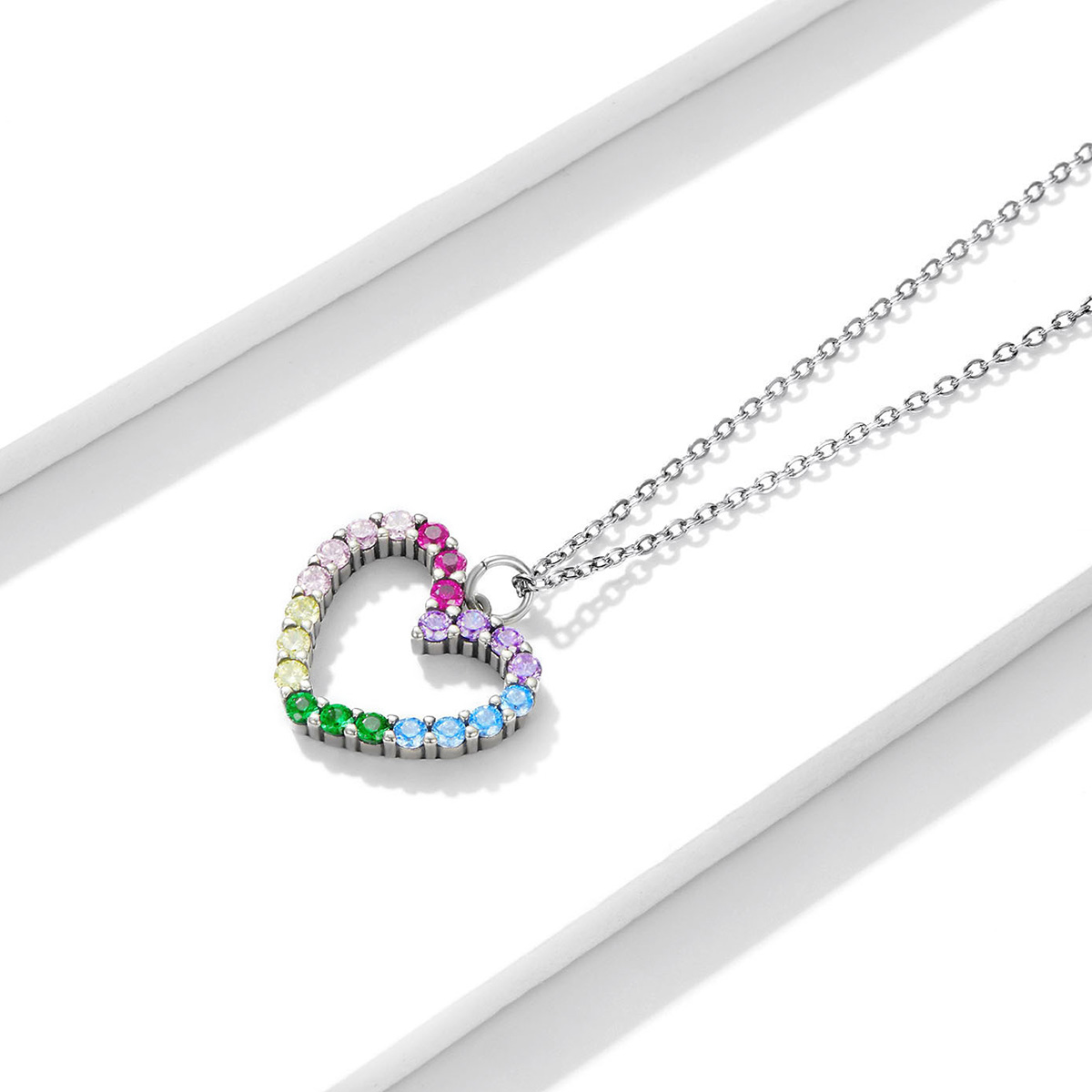 Pandora Style Liefde knuffels Chain Ketting - SCN449