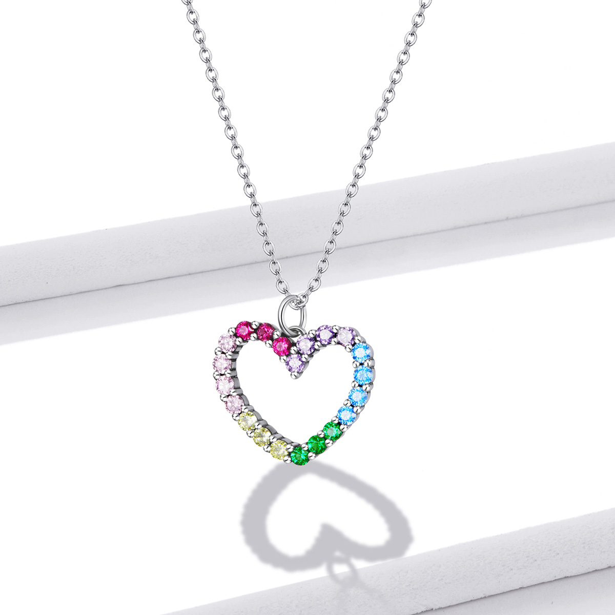 Pandora Style Liefde knuffels Chain Ketting - SCN449