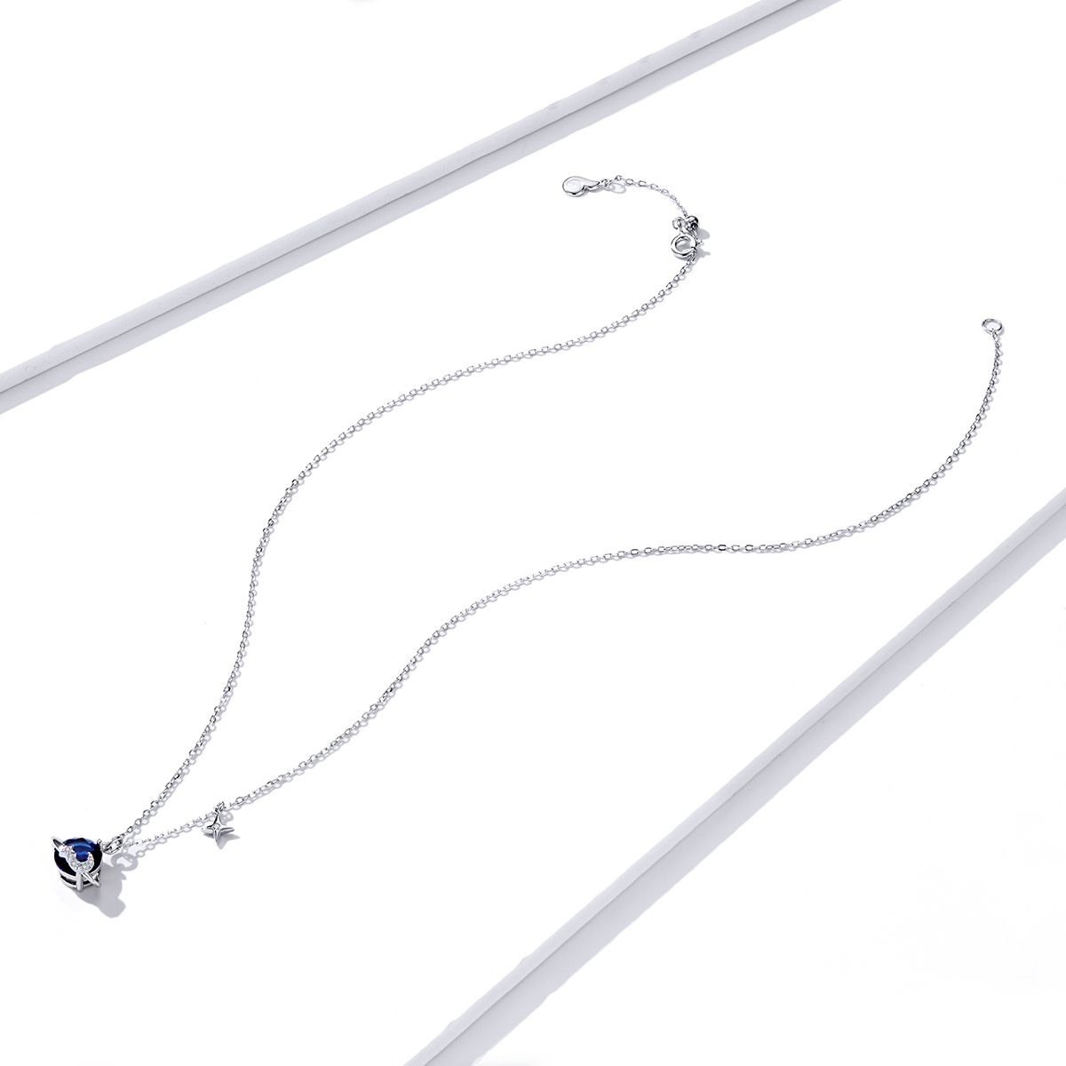 Pandora Style Planeet Chain Ketting - BSN166