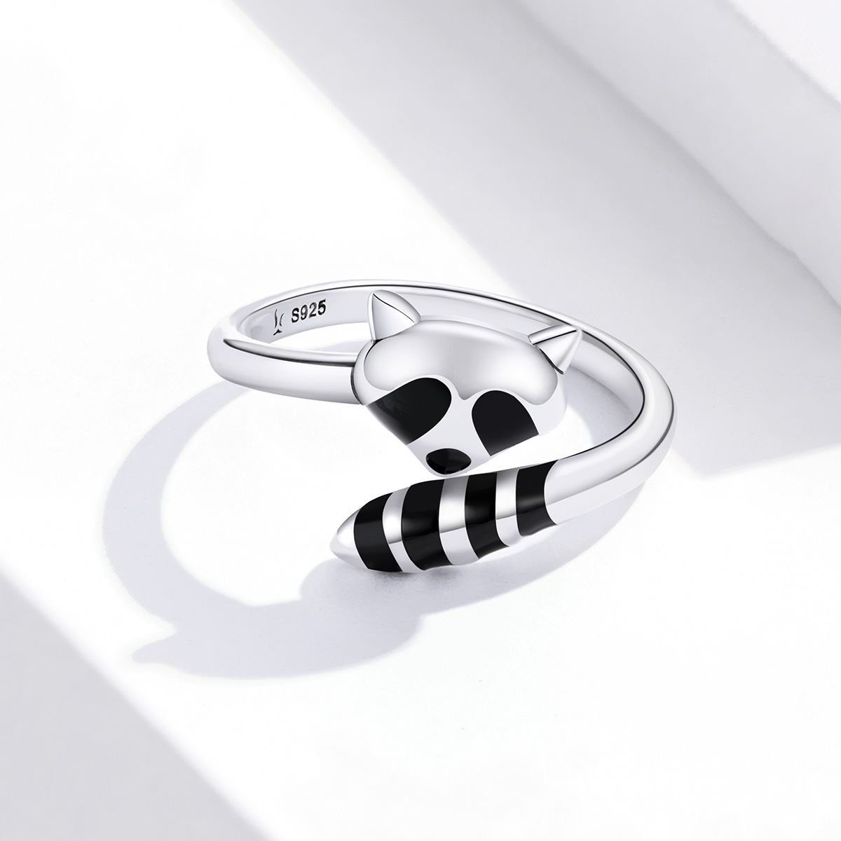 Pandora Style kleine wasbeer Open Ring - SCR652