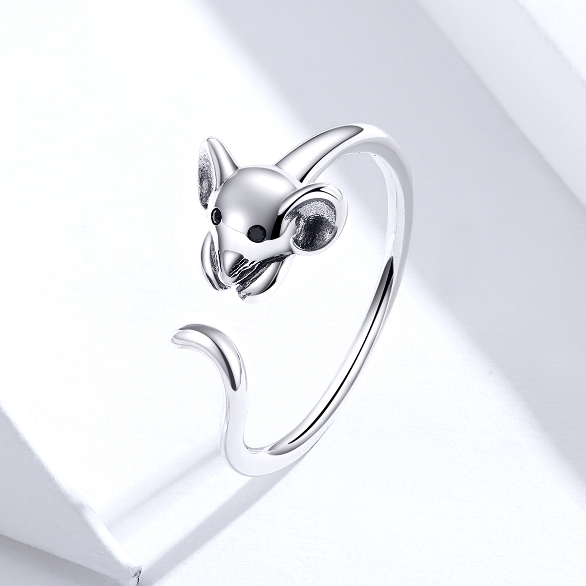 Pandora Style Leuke muis Open Ring - SCR632