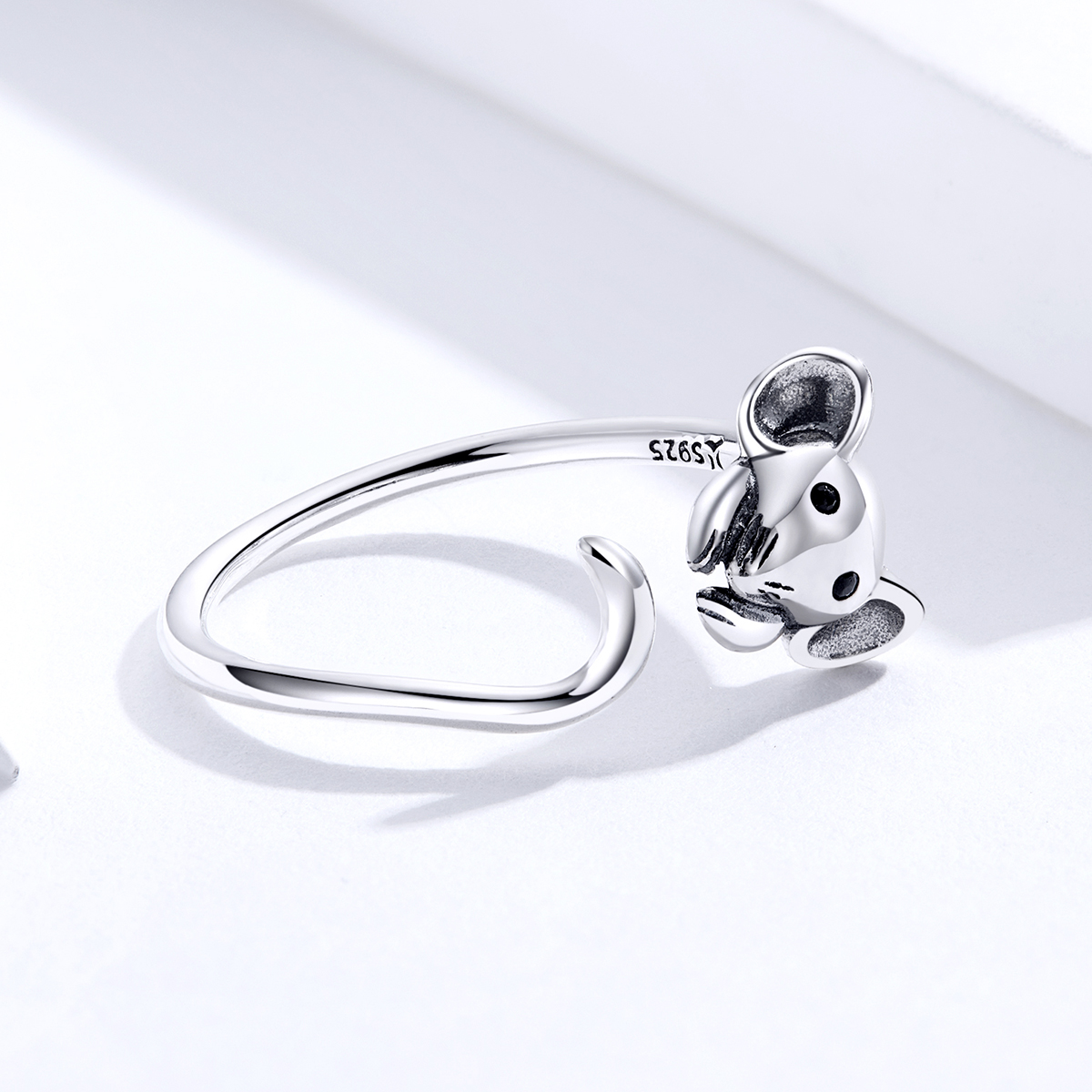 Pandora Style Leuke muis Open Ring - SCR632