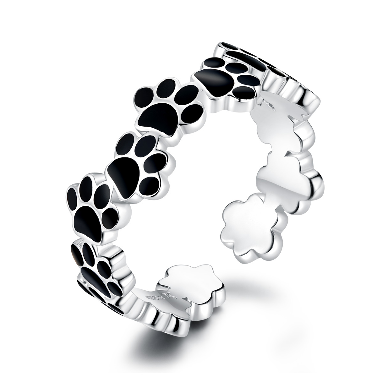 Pandora Style Ontluikende pootafdruk Open Ring - SCR603